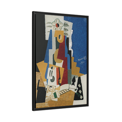 Nature Morte à L'as De Pique by Louis Marcoussis / Toile encadrée sur caisse américaine
