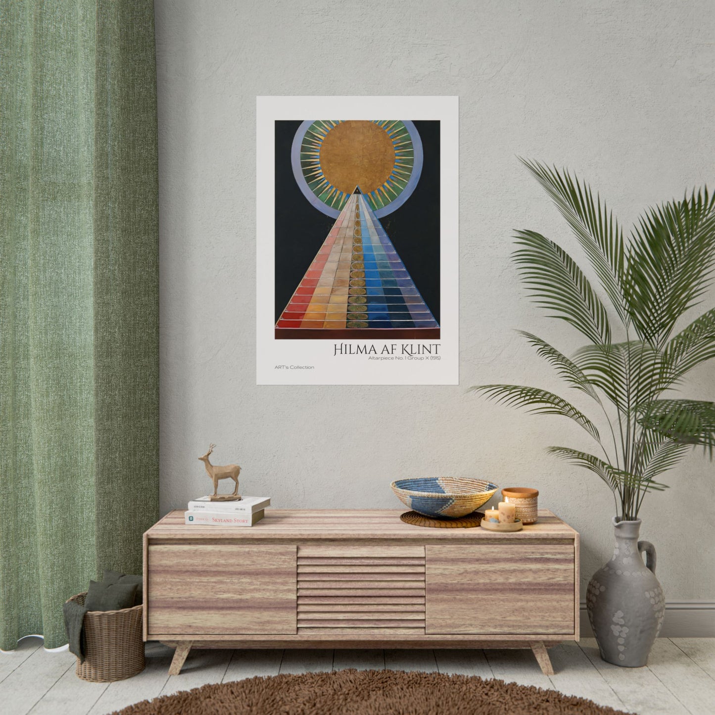 Altarpiece No. 1 Group X (1915) by Hilma af Klint  / Affiche imprimée - Série ART's Collection