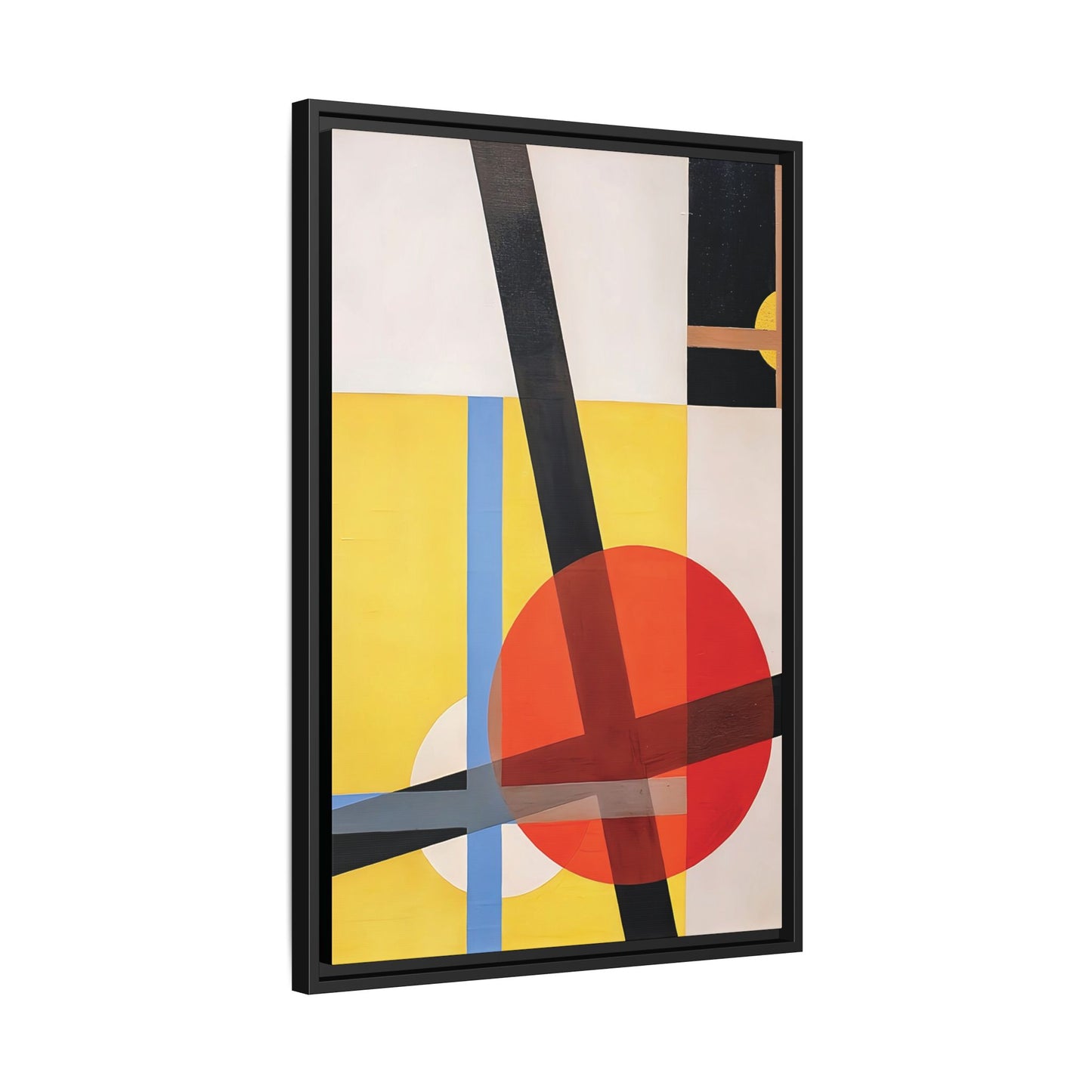 Am 2 (1925) by László Moholy-Nagy  / Toile encadrée sur caisse américaine