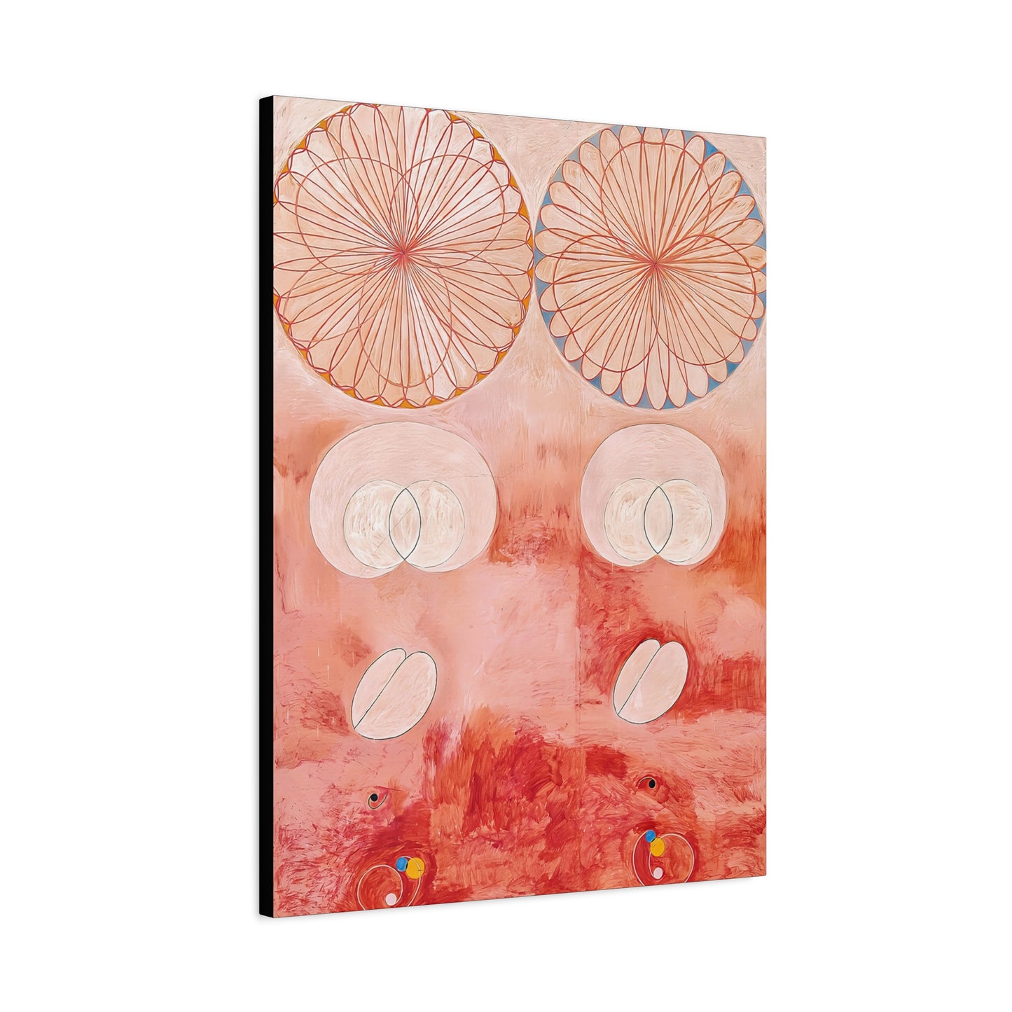 The Ten Largest, No. 9, Old Age (1907)  by Hilma af Klint / Reproduction Fine Art sur Toile /  Epaisseur 3.2 cm - 1.25 inch