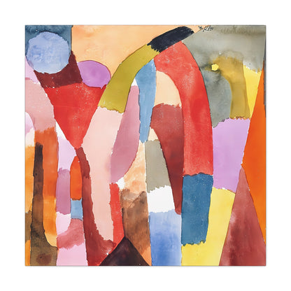 Movement of Vaulted Chambers (1915) by Paul Klee   / Reproduction Fine Art sur Toile / Epaisseur 3,2cm - 1'25 po