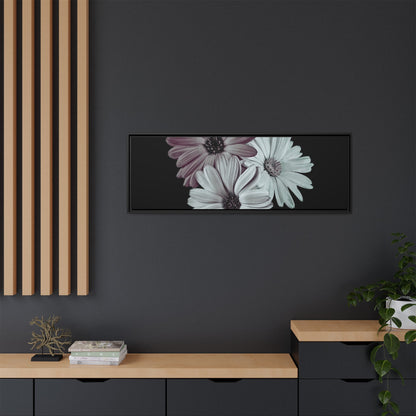 Collection Signature "FLORAL Numéro 5" sur Toile encadrée avec caisse américaine