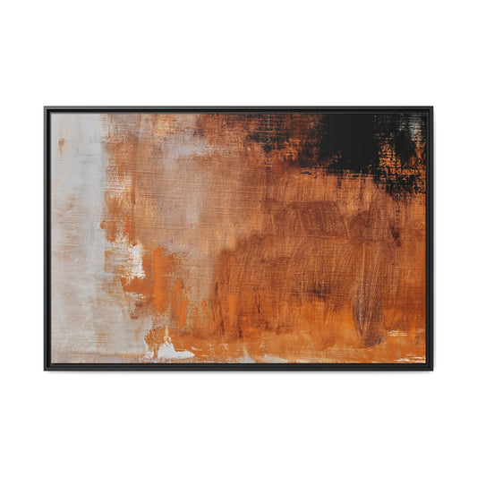 Tableau Contemporain Maize "Série Sign Collections" / Toile encadrée sur caisse américaine