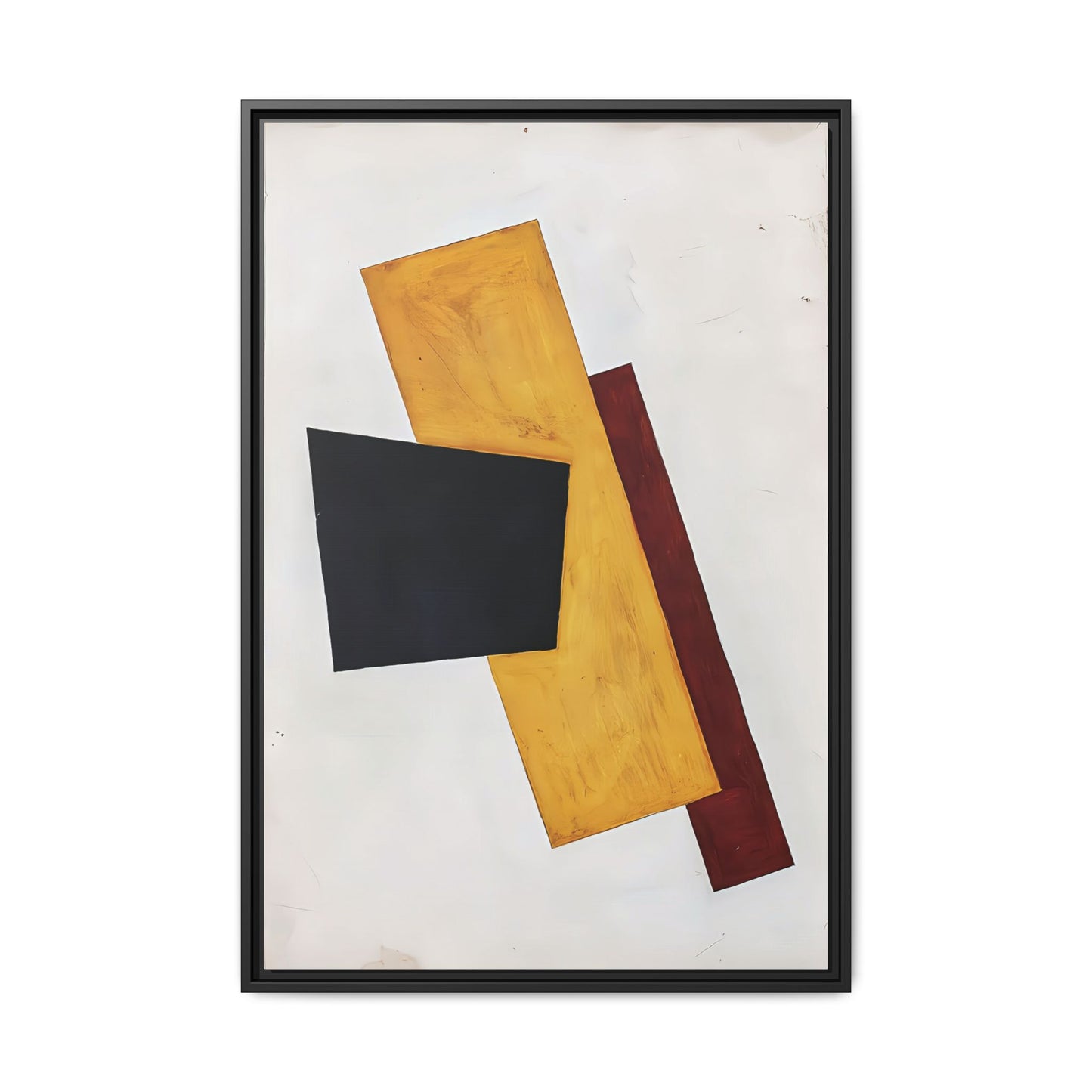 Composition (1917) by Lyubov Popova / Toile encadrée sur caisse américaine