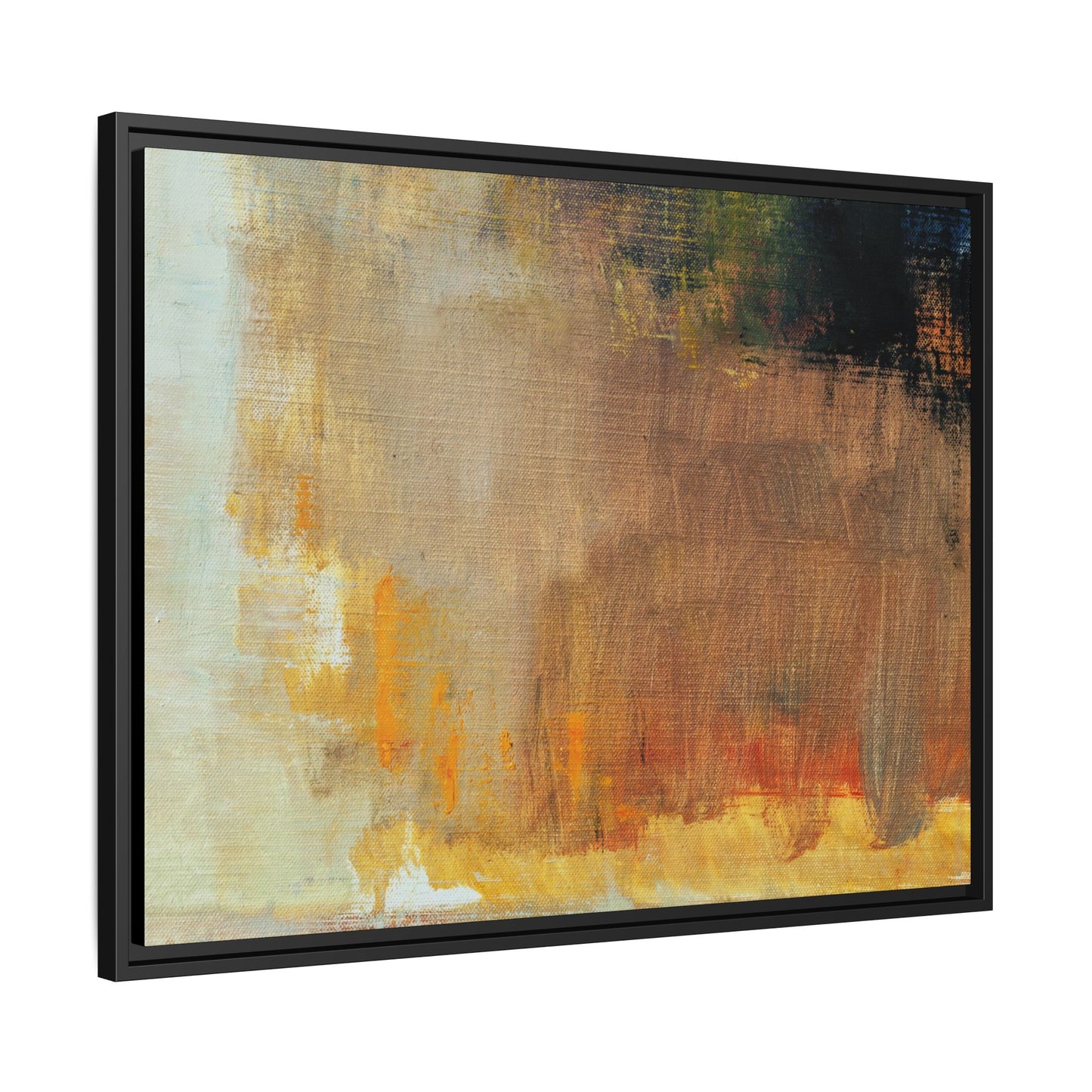 Tableau Contemporain Alezan "Série Sign Collections" / Toile encadrée sur caisse américaine