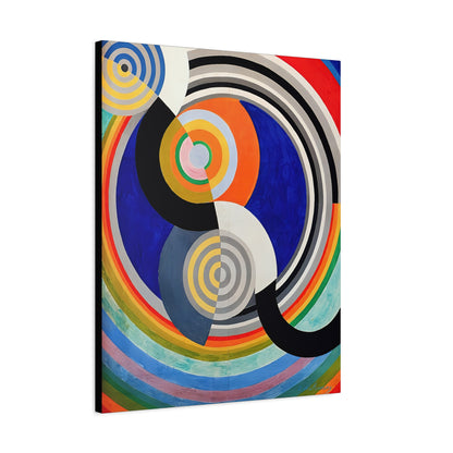Rythme numéro 2 (1938)  by Robert Delaunay / Reproduction Fine Art sur Toile / Epaisseur 3,2cm - 1'25 po