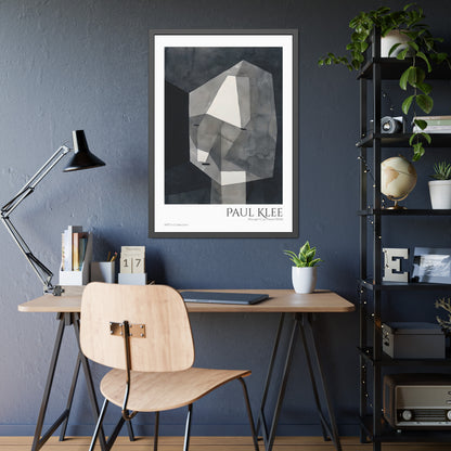Rough-Cut Head (1935)  by Paul Klee / Affiche Encadrée série ART's Collection