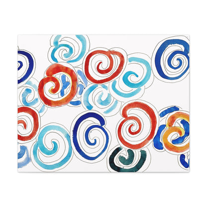 Escargots (1953) by Henri Matisse / Reproduction Fine Art sur Toile / Flanc Large Epaisseur 3.2 cm - 1.25 inch