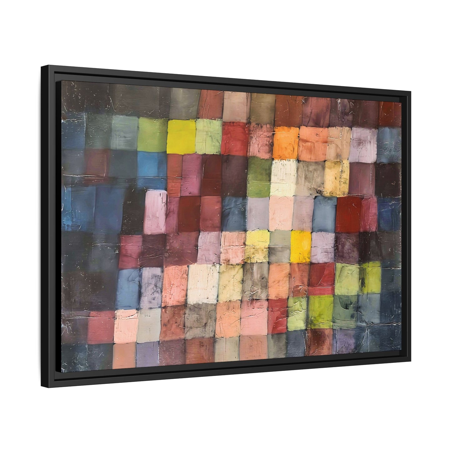Ancient Sound (1925) by Paul Klee  / Toile encadrée sur caisse américaine