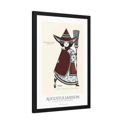 Queen City Ink, Ad. 13 (1890-1913) by Augustus Jansson  / Affiche Encadrée série ART's Collection