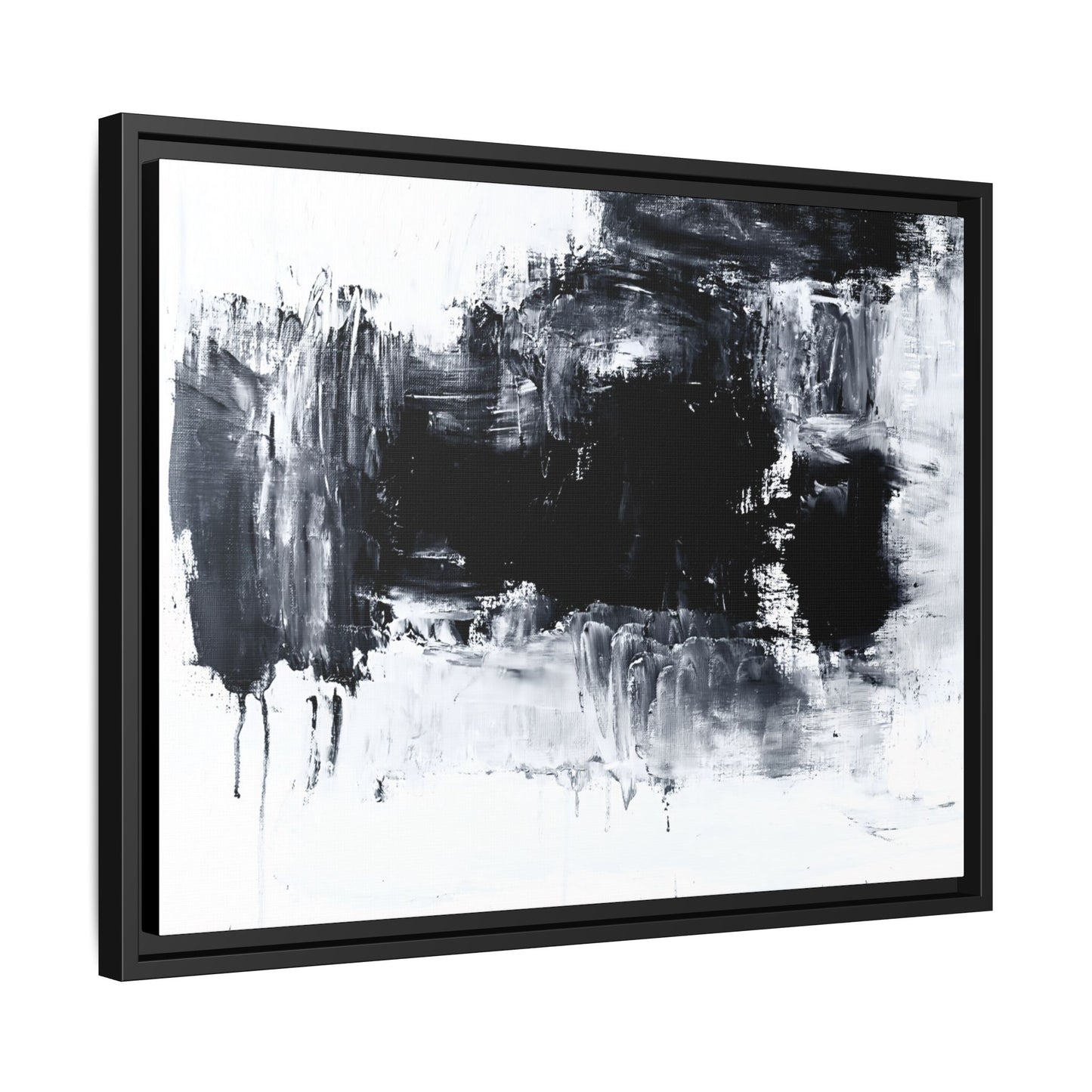 Tableau Beaux Arts Darkside "Série Sign Collections" / Toile encadrée sur caisse américaine