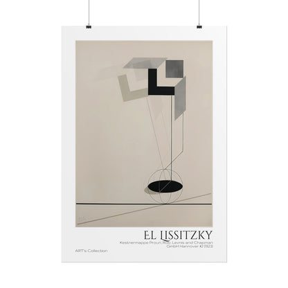 Kestnermappe Proun, Rob. Levnis and Chapman GmbH Hannover #2 (1923) by El Lissitzky / Affiche imprimée - Série ART's Collection