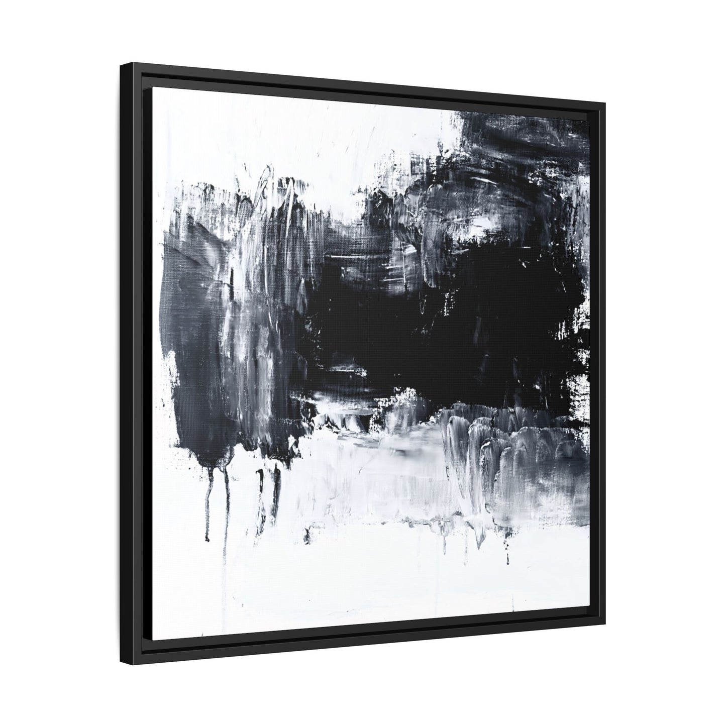 Tableau Beaux Arts Darkside "Série Sign Collections" / Toile encadrée sur caisse américaine