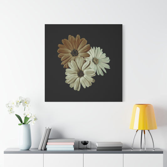Collection Signature "FLORAL Numéro 3" sur Toile Fine Art sur Toile / Epaisseur 3,2cm - 1'25 po