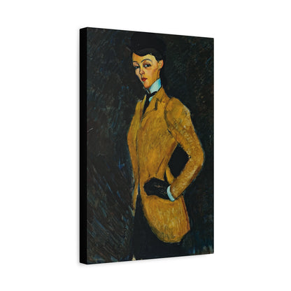 L'amazone (1909) by Amedeo Modigliani / Reproduction Fine Art sur Toile / Flanc Large Epaisseur 3.2 cm - 1.25 inch